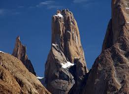 Trango Tower  view from base camp